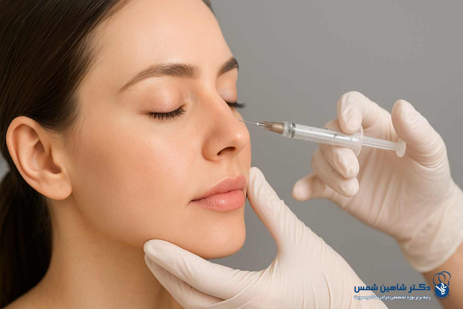 فیلر بینی چیست (ترمیم بینی با تزریق ژل بدون نیاز به جراحی) فیلر بینی مزایای فیلر بینی