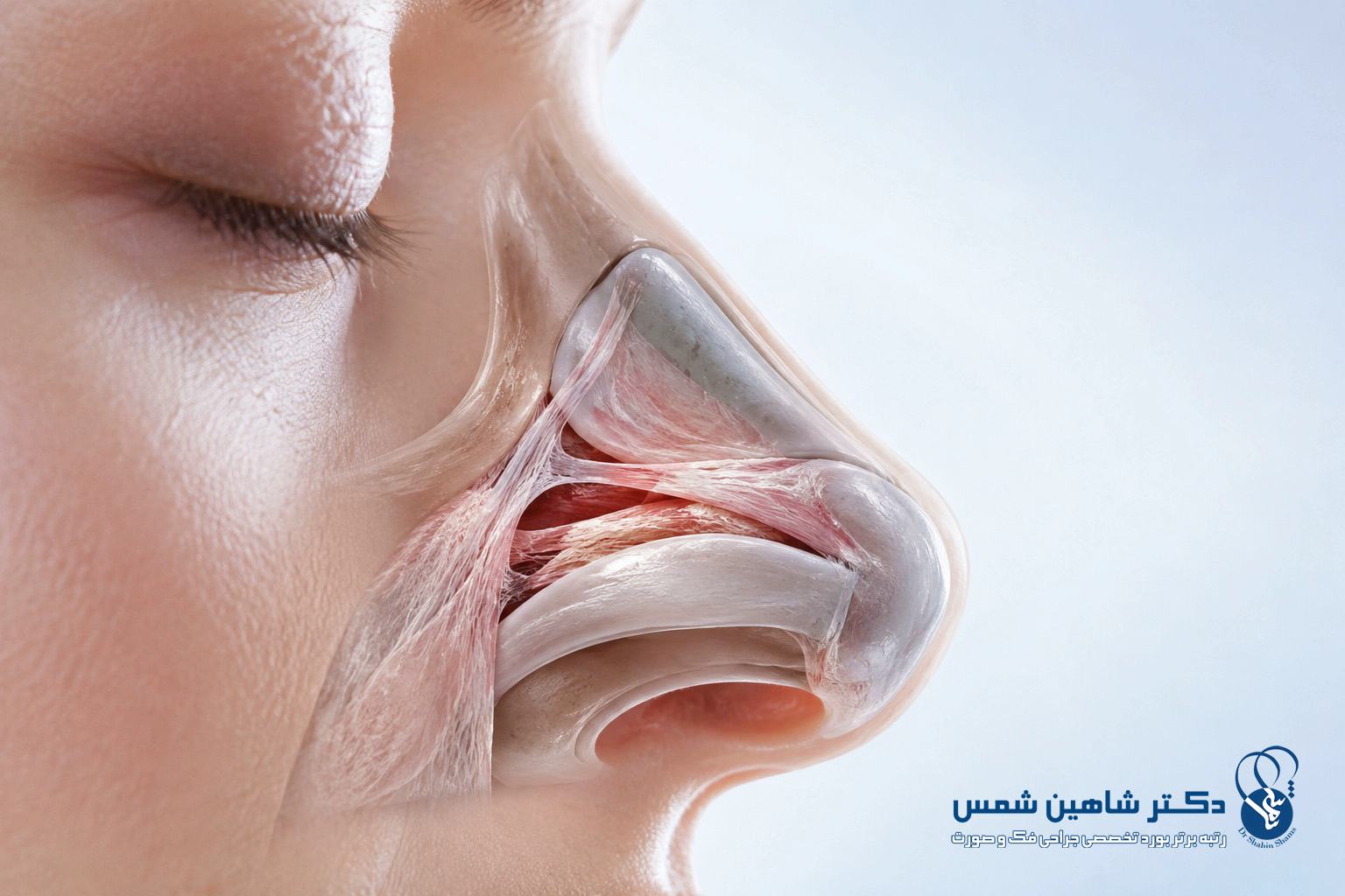 اسکار داخلی و فیبروز بعد از جراحی بینی